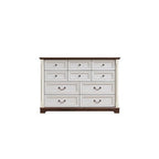 10 - Drawer Dresser Chest with Wooden Base - Rustic Storage for Bedroom & Living Room - product type - NovaVisio