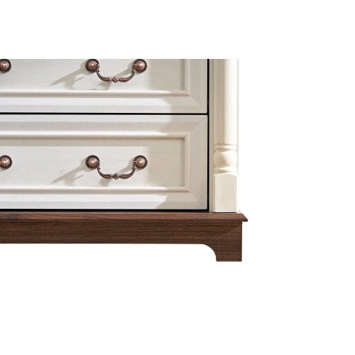 10 - Drawer Dresser Chest with Wooden Base - Rustic Storage for Bedroom & Living Room - product type - NovaVisio