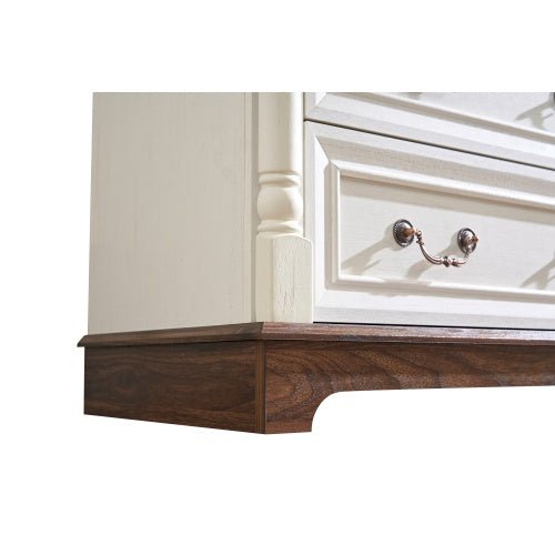 10 - Drawer Dresser Chest with Wooden Base - Rustic Storage for Bedroom & Living Room - product type - NovaVisio