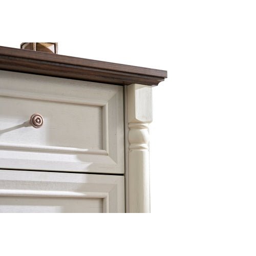 10 - Drawer Dresser Chest with Wooden Base - Rustic Storage for Bedroom & Living Room - product type - NovaVisio