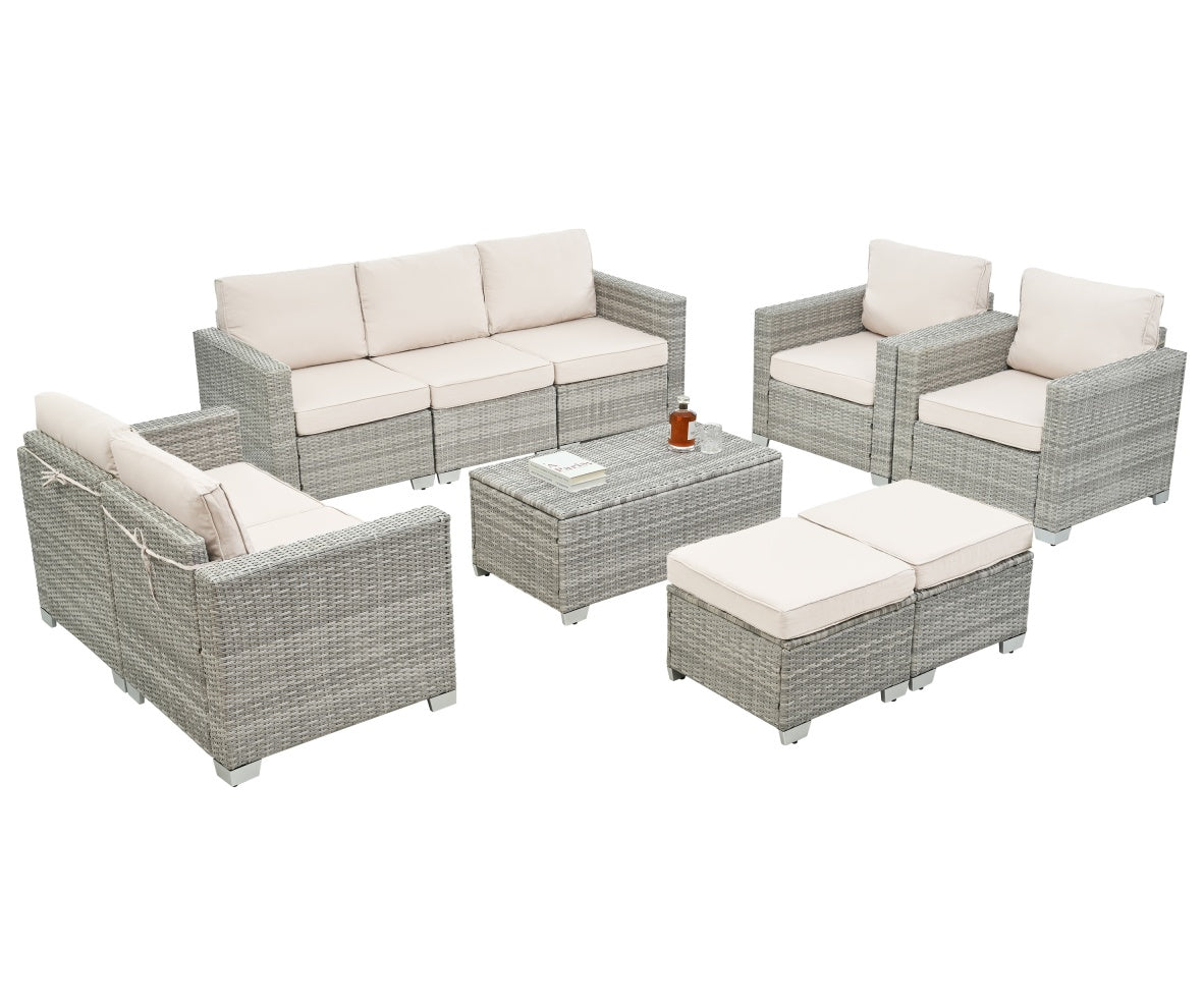 10 Piece Patio Furniture Set - product type - NovaVisio