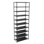 10 - Tier Shoe Rack Organizer - Holds 30 Pairs, Stackable Storage Shelf, 60" Tall - product type - NovaVisio