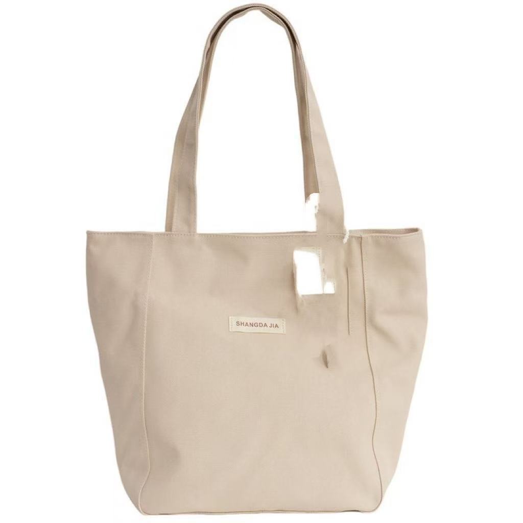 Canvas Casual Large Capacity Shoulder Bag For Women