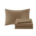 12 Piece Comforter Set With Cotton Bed Sheets Black Queen - product type - NovaVisio