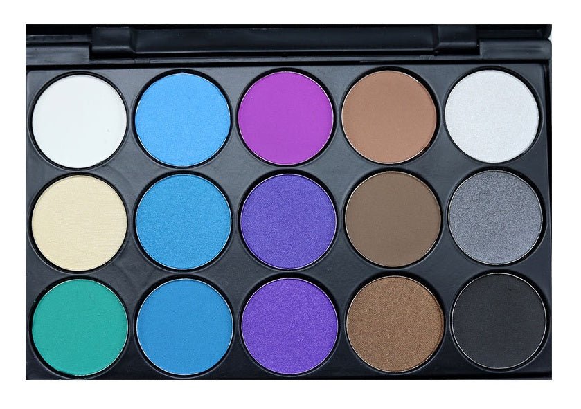 15 - Color Eyeshadow Palette - Earth Tone Smoky Eye Makeup Kit - product type - NovaVisio
