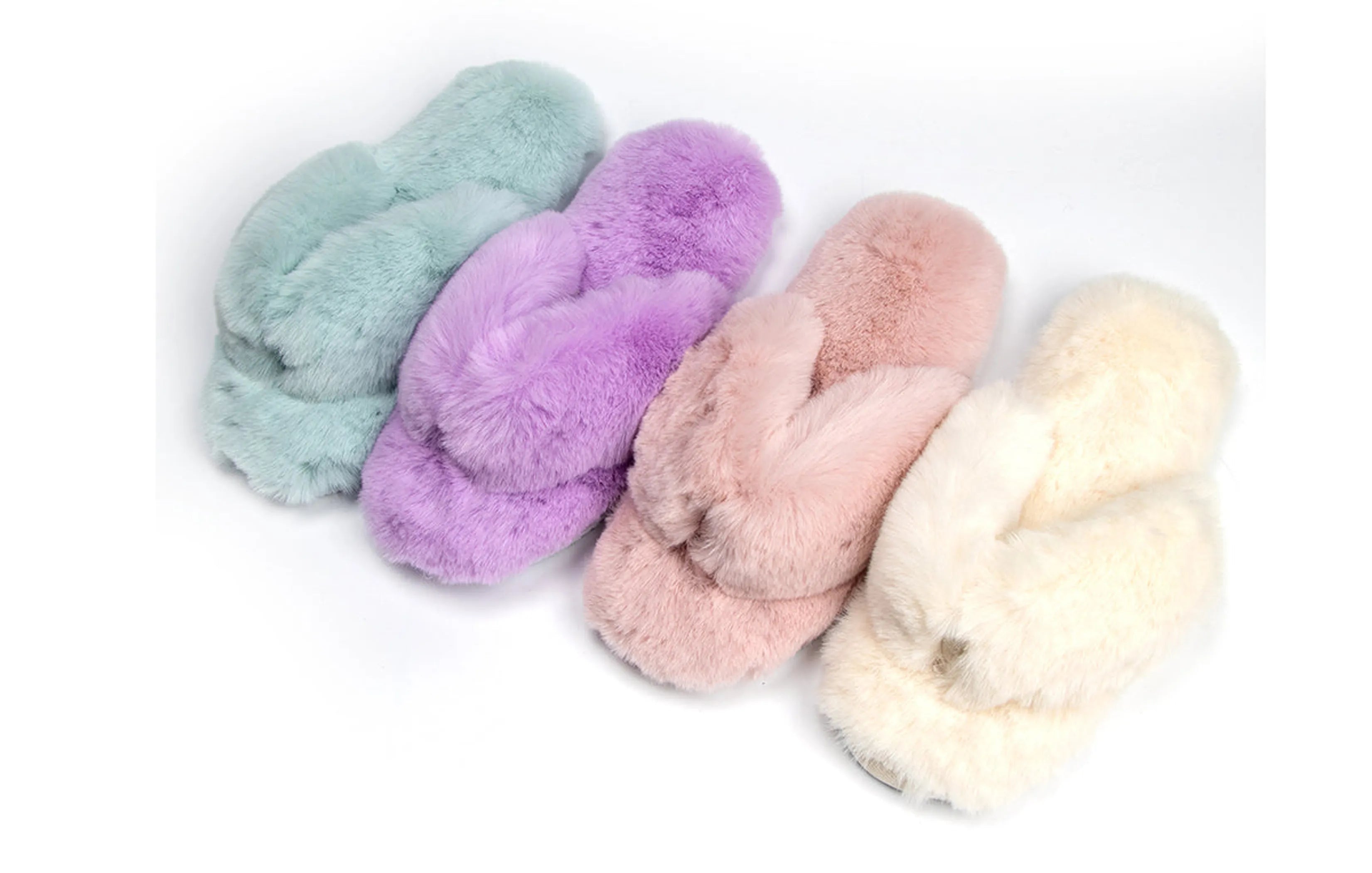 Women's Indoor Cute Plush With Contrast Trimming House Slipper