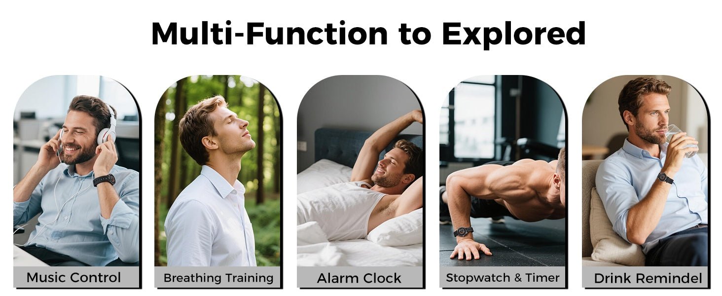 2025 New 1.55 - inch Disc Smart Watch Health Tracker Health Manager - product type - NovaVisio