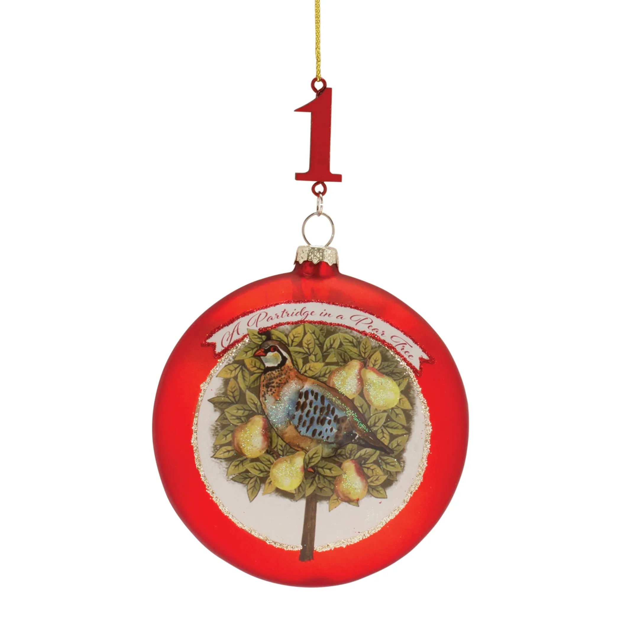 Twelve Days of Christmas Ornament