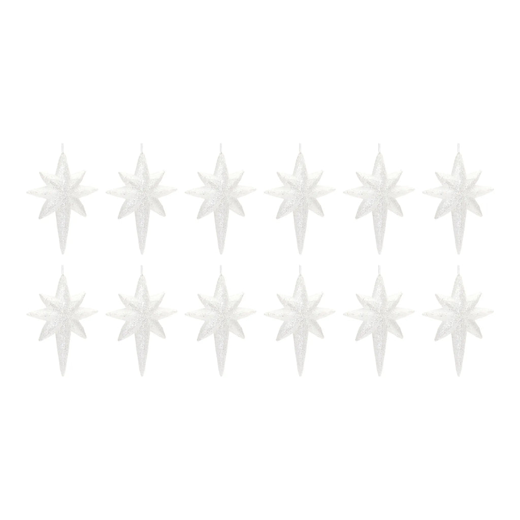 Clear Acrylic Star Drop Ornament