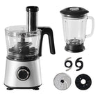 300W Food Processor With Blender & Dough Tool, 2 Speeds, Sharp Blades, Safety Lock - 1.5L Glass Jar - product type - NovaVisio