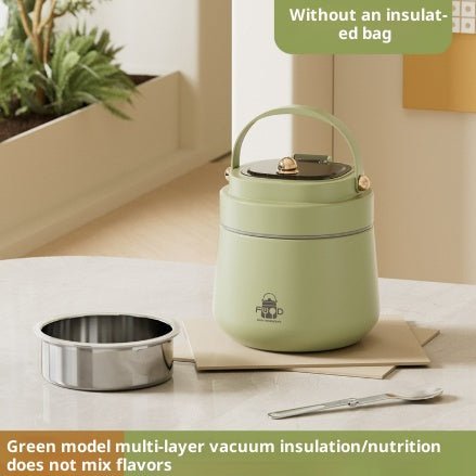 304 Stainless Steel Insulated Lunch Box - Extra Long Portable Container - product type - NovaVisio