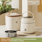 304 Stainless Steel Insulated Lunch Box - Extra Long Portable Container - product type - NovaVisio