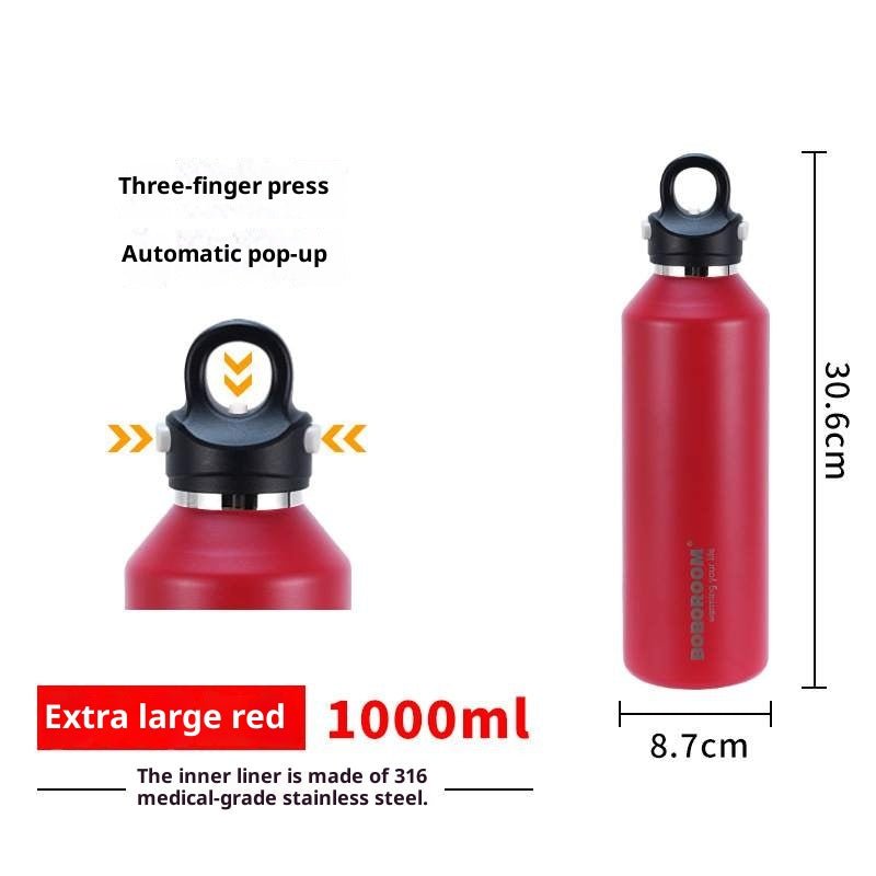 316 Insulated Cold And Hot Cup For Outdoor Sports Large Capacity Water Bottle - product type - NovaVisio