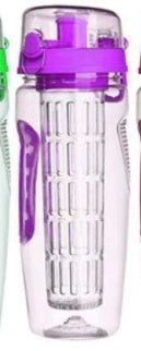 32oz Fruit Infuser Water Bottle - BPA Free Sport Infusion Bottle with Juice Shaker - product type - NovaVisio