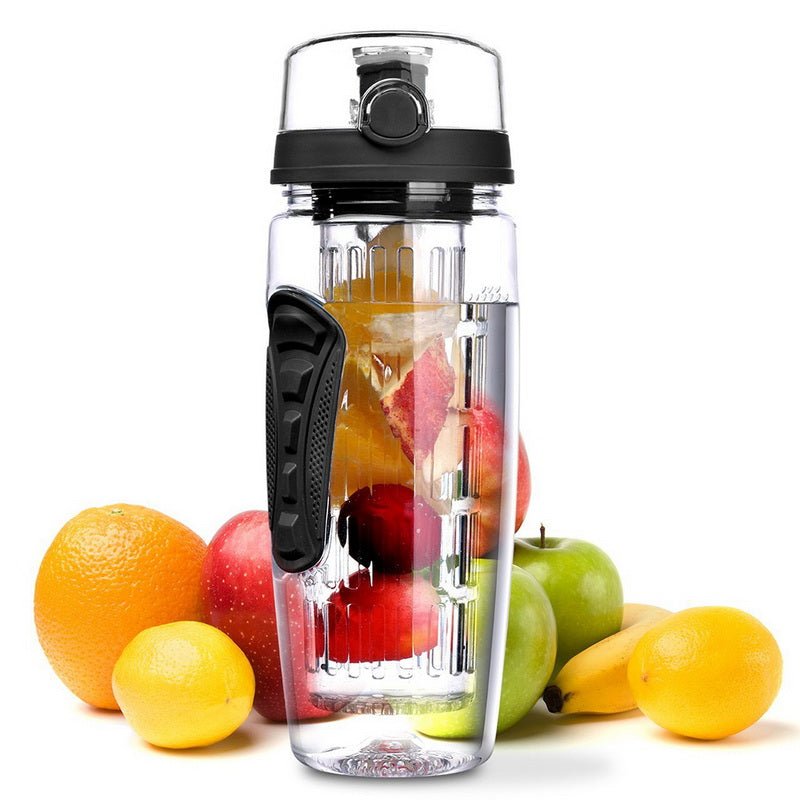 32oz Fruit Infuser Water Bottle - BPA Free Sport Infusion Bottle with Juice Shaker - product type - NovaVisio