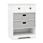 4 - Drawer Dresser - Modern Storage Organizer with Shelves - product type - NovaVisio