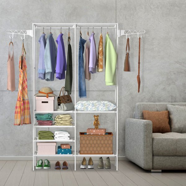 4 - Layer Shelf Closet Organizer - Hanging Storage Shelves for Clothes & Accessories - product type - NovaVisio