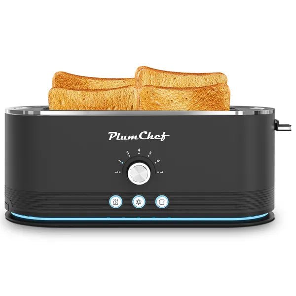 4 - Slice Stainless Steel Toaster - 7 Browning Settings, Defrost & Reheat - product type - NovaVisio