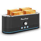 4 - Slice Stainless Steel Toaster - 7 Browning Settings, Defrost & Reheat - product type - NovaVisio