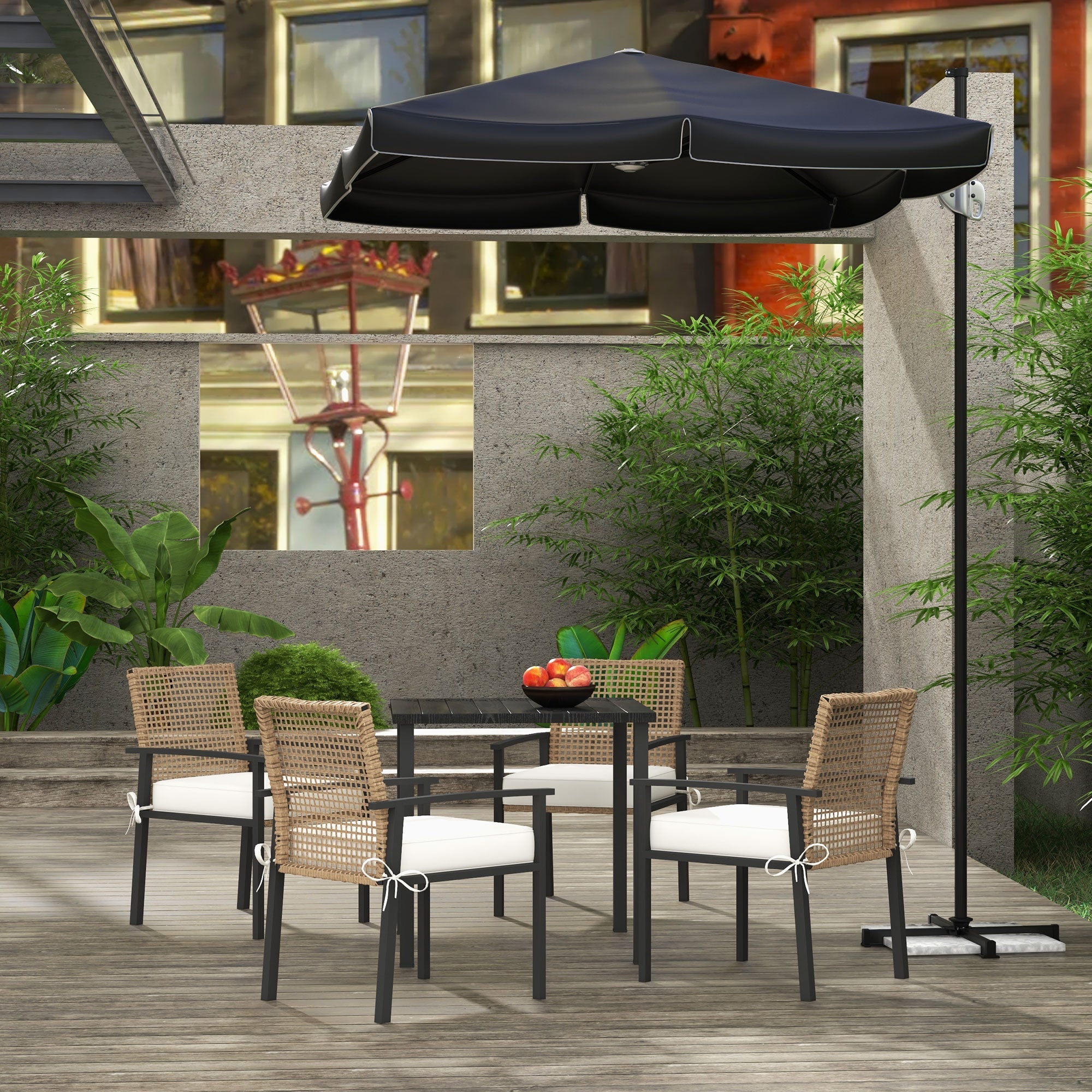 5 Pieces Outdoor Dining Set for 4 - product type - NovaVisio