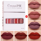 6 Boxes Of Matte Non - stick Cup Waterproof Lipstick Long Lasting Lip Gloss - product type - NovaVisio