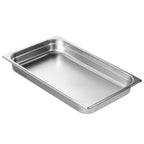 6 Pack Hotel Pans Full Size - 2.5" Deep Stainless Steel Steam Table Pans - product type - NovaVisio