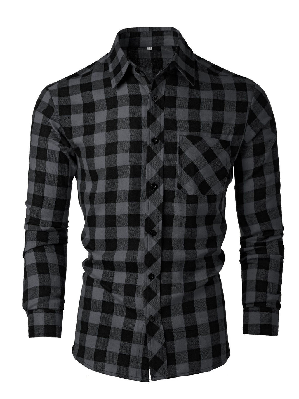Fashion Casual Printed Slim-fit Lapel Shirt