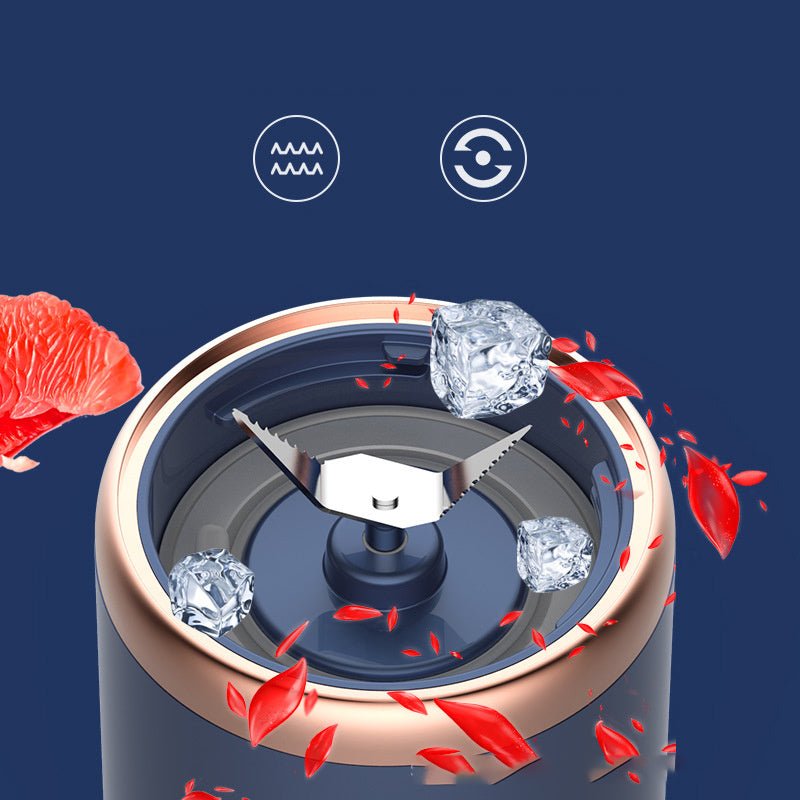 6blade Portable Blender Mini Juicer Cup Extractor Smoothie USB Charging Fruit Squeezer Blender Food Mixer Ice Crusher Portable Juicer Machine - product type - NovaVisio