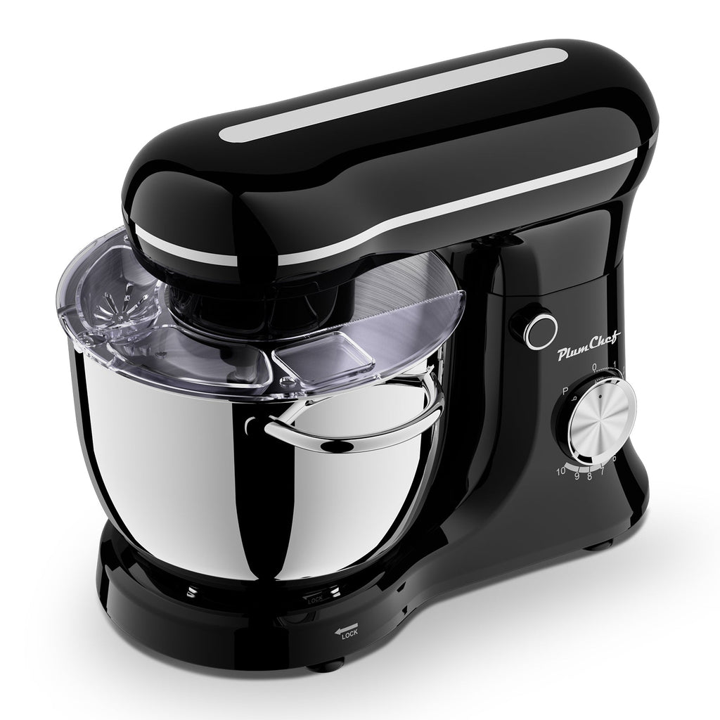 6QT Electric Stand Mixer - 10 Speed Tilt - Head with Stainless Steel Bowl & Attachments - product type - NovaVisio