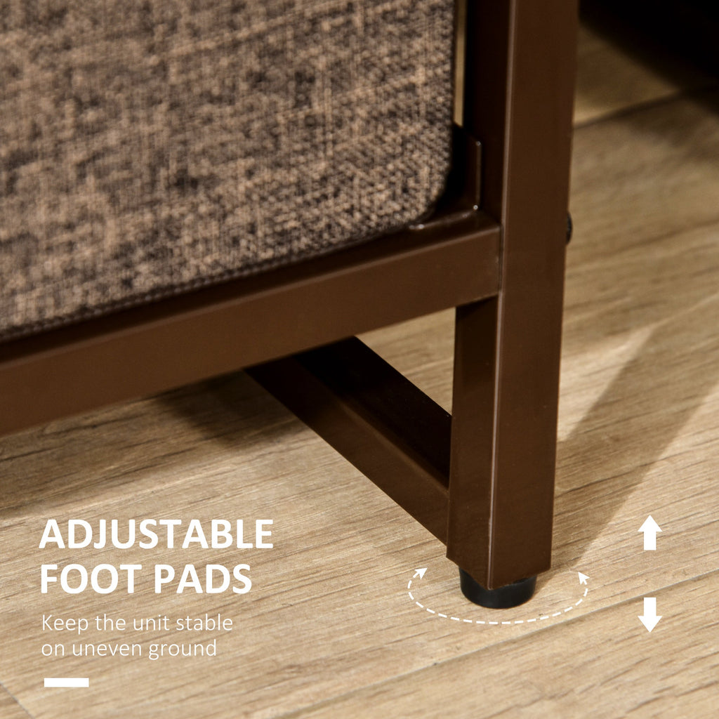 7 - Drawer Dresser - 3 - Tier Storage Organizer with Steel Frame - product type - NovaVisio