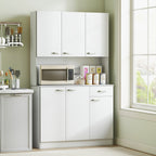 71" Kitchen Pantry Cabinet - Tall Storage Organizer with Shelves - product type - NovaVisio