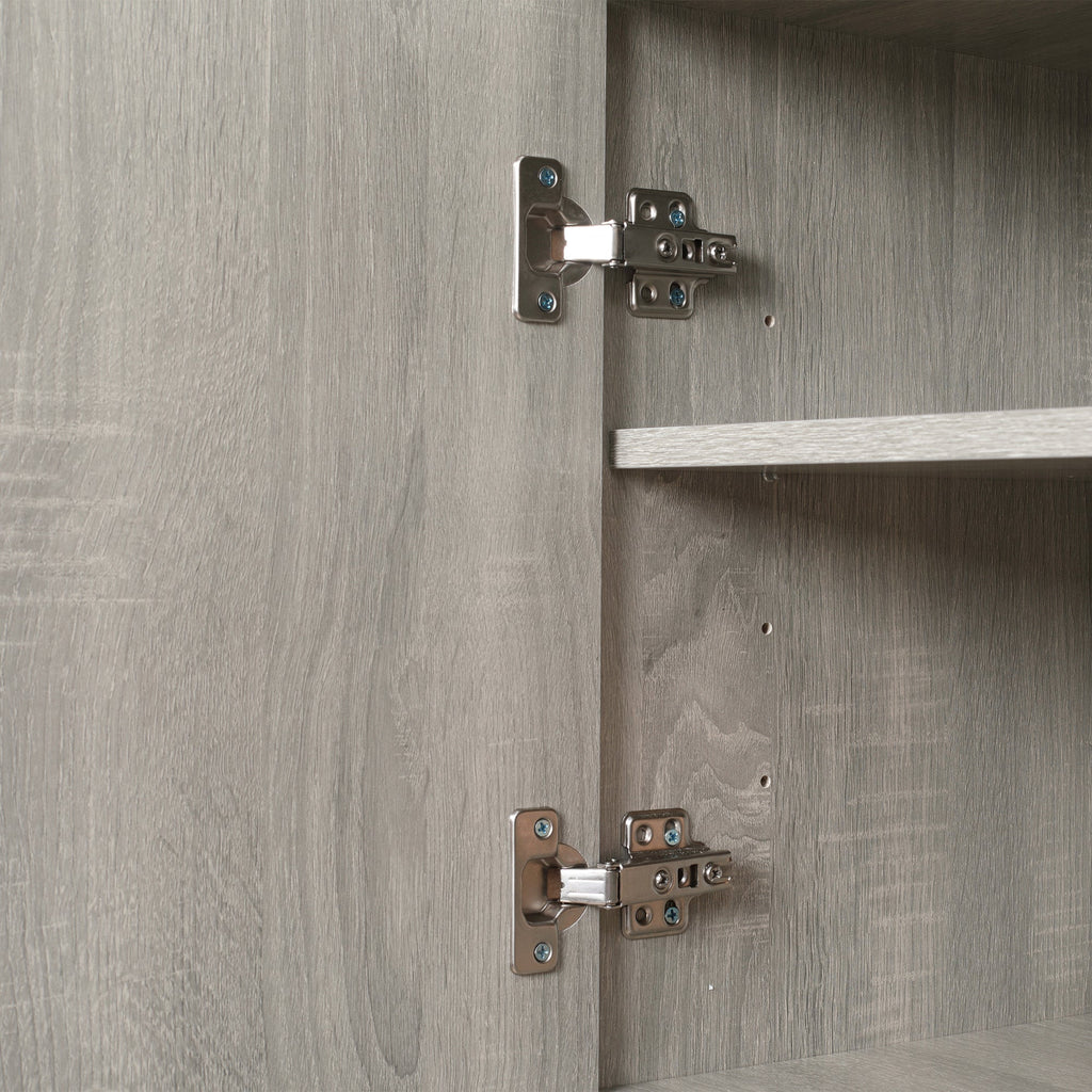 72" Kitchen Buffet with Hutch - Large Storage Cabinet for Dining Room & Kitchen - product type - NovaVisio