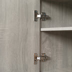 72" Kitchen Buffet with Hutch - Large Storage Cabinet for Dining Room & Kitchen - product type - NovaVisio