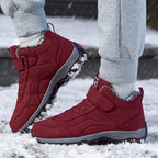 Women's High-top Fleece-lined Walking Shoes