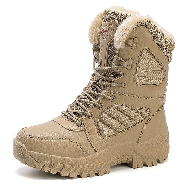 Snow Boots Men's Ski Insulation Cotton Shoes Waterproof And Cold-proof