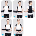 Adjustable Posture Corrector - Back Support Brace for Spine Alignment & Pain Relief - product type - NovaVisio