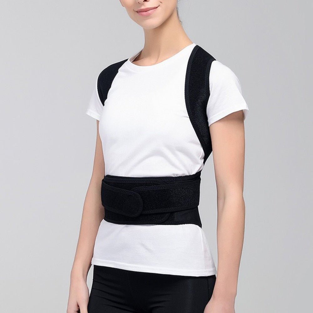 Adjustable Posture Corrector - Back Support Brace for Spine Alignment & Pain Relief - product type - NovaVisio