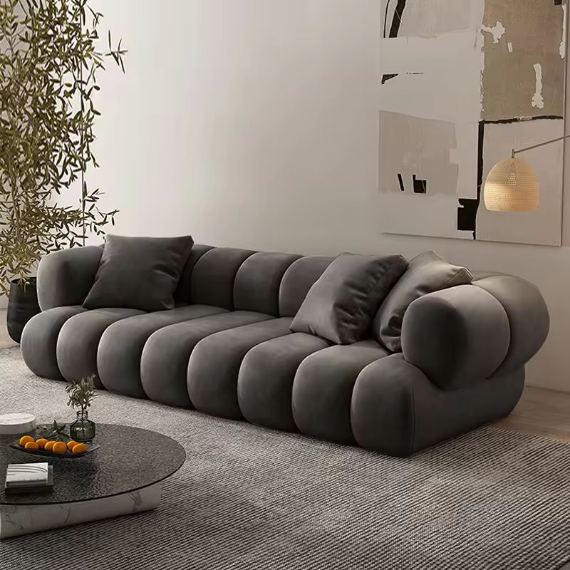 ATUNUS American Large Velvet Home Furniture Nordic Modern L Shape Corner Living Room Modular Sectional Sofa Couch Set - product type - NovaVisio