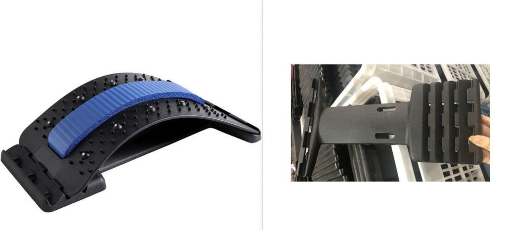 Back Stretcher Adjustable Back Cracker Massage Waist Neck Fitness Lumbar Cervical Spine Support Pain Relief - product type - NovaVisio