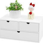 Bamboo Desk Organizer - Desktop Storage for Office & Kitchen - product type - NovaVisio