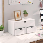 Bamboo Desk Organizer - Desktop Storage for Office & Kitchen - product type - NovaVisio