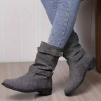 Boots Women's Round Toe Flat - product type - NovaVisio