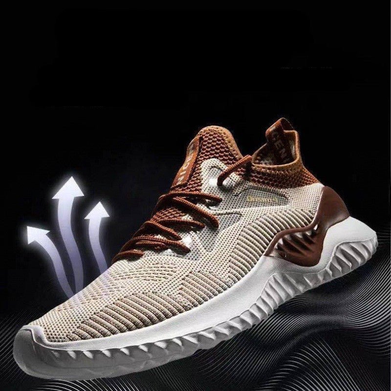 Breathable Mesh Shoes, Mesh Shoes, Men's Shoes, Flying Woven Fashion Casual Shoes - product type - NovaVisio