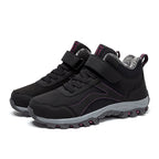 Women's High-top Fleece-lined Walking Shoes