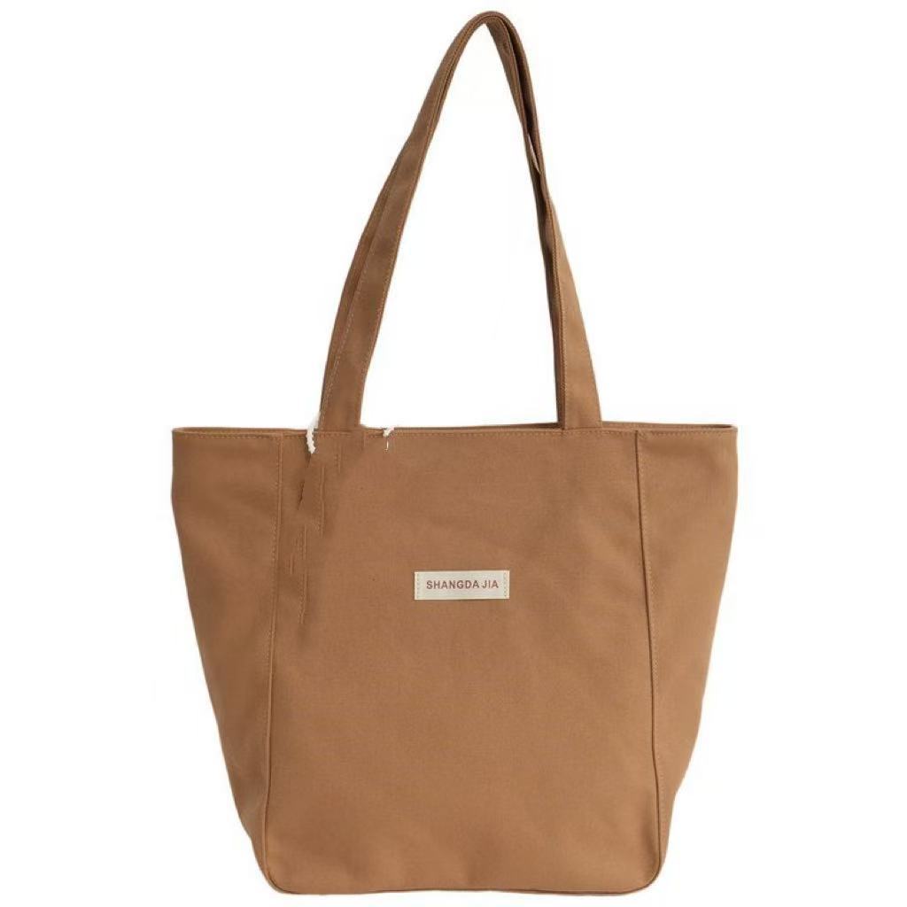 Canvas Casual Large Capacity Shoulder Bag For Women