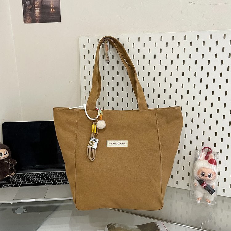 Canvas Casual Large Capacity Shoulder Bag For Women - product type - NovaVisio