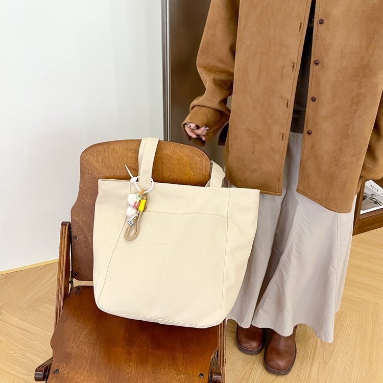 Canvas Casual Large Capacity Shoulder Bag For Women - product type - NovaVisio