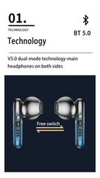 Comfortable Wear HIFI Stereo Sport Bluetooth TWS Wireless Headsets - product type - NovaVisio