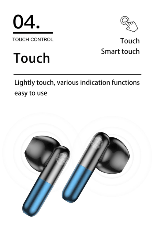 Comfortable Wear HIFI Stereo Sport Bluetooth TWS Wireless Headsets - product type - NovaVisio