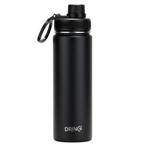 DRINCO® 22oz Insulated Water Bottle - Premium Stainless Steel Sport Bottle